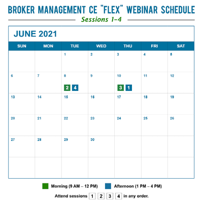 flex webinar illinois real estate continuing education for