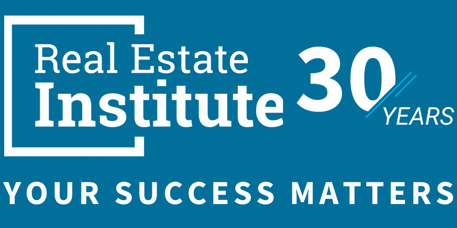 Real Estate Institute 30 Year Anniversary Logo
